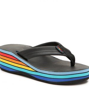 Rainbows CLASSIC WEDGE FLIP FLOP